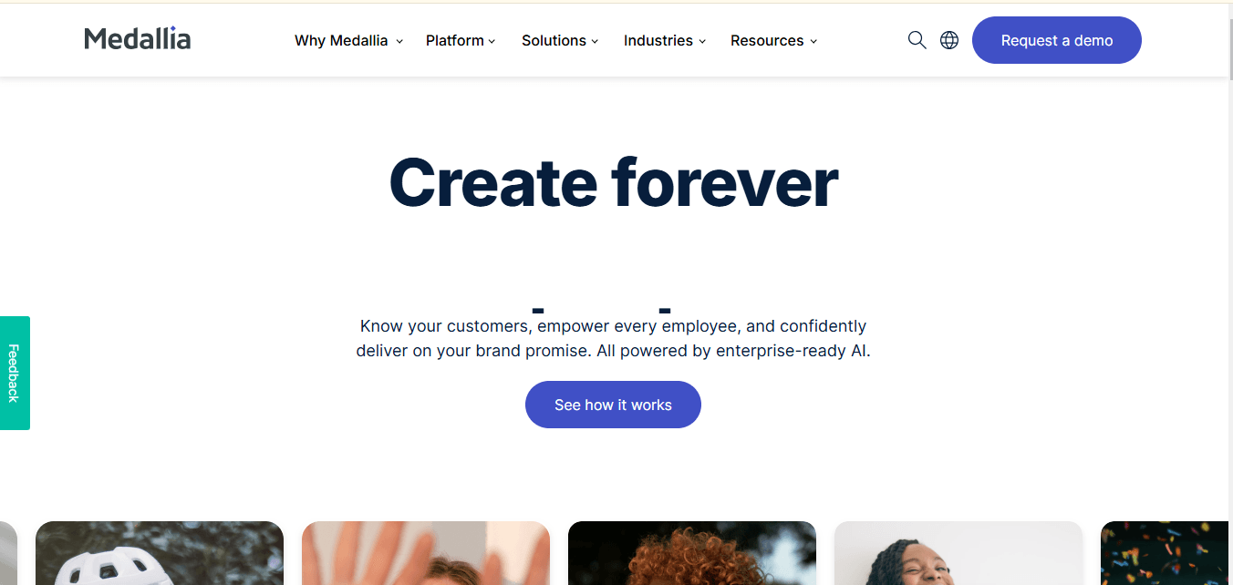 Medalia home page